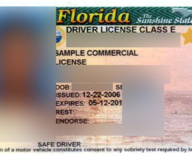 What is the gold star on my Florida driver's license?