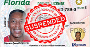 Suspended Florida drivers license 